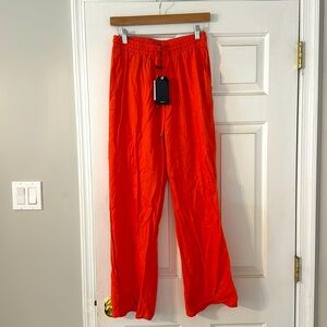 Beach/cover-up style linen-feel pants size small bought it at Marshall’s NWT